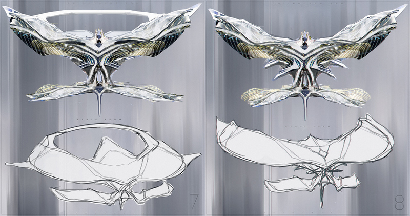 Illustration for article titled The Childhood's End Miniseries Has Given Us Some Utterly Superb Spaceship Art